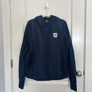 Butler University Quilted Full Zip Hoodie